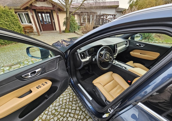 Volvo XC 60 cena 142000 przebieg: 52560, rok produkcji 2020 z Sieraków małe 191